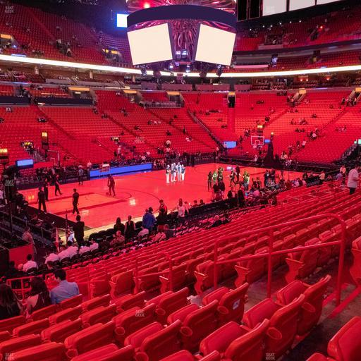 Kaseya Center - Section 121 Seat View