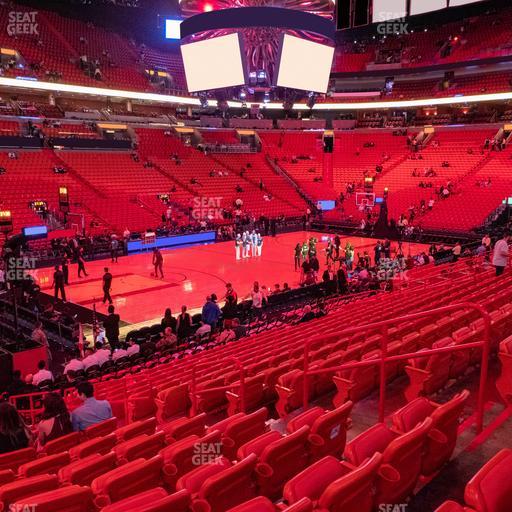 Kaseya Center - Section 121 Seat View