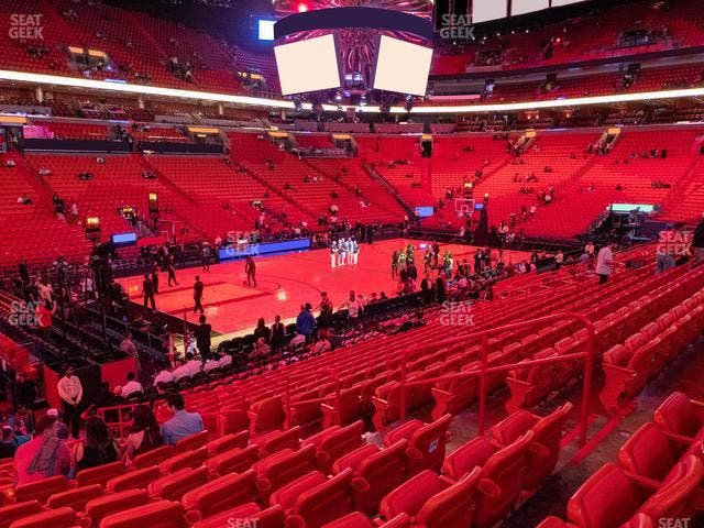 Kaseya Center - Section 121 Seat View