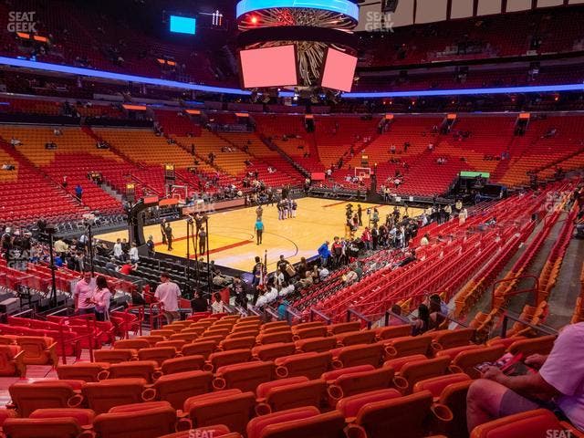 Kaseya Center - Section 122 Seat View