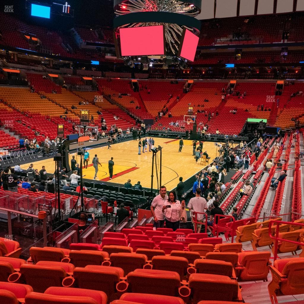 Kaseya Center - Section 123 Seat View