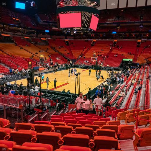 Kaseya Center - Section 123 Seat View