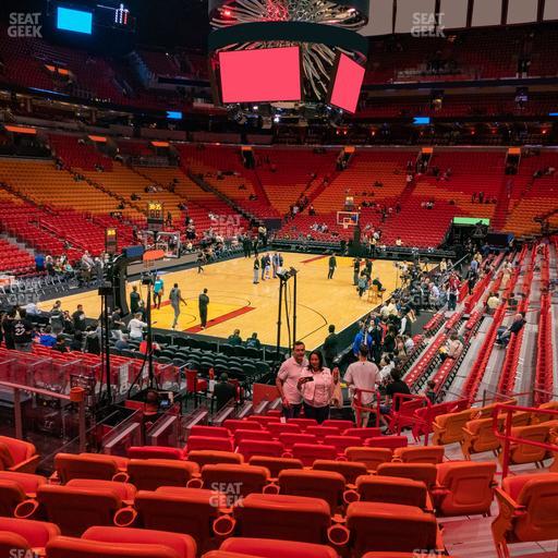 Kaseya Center - Section 123 Seat View