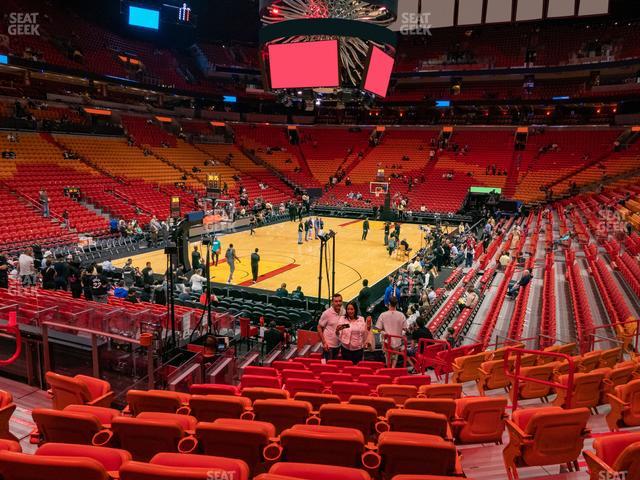 Kaseya Center - Section 123 Seat View