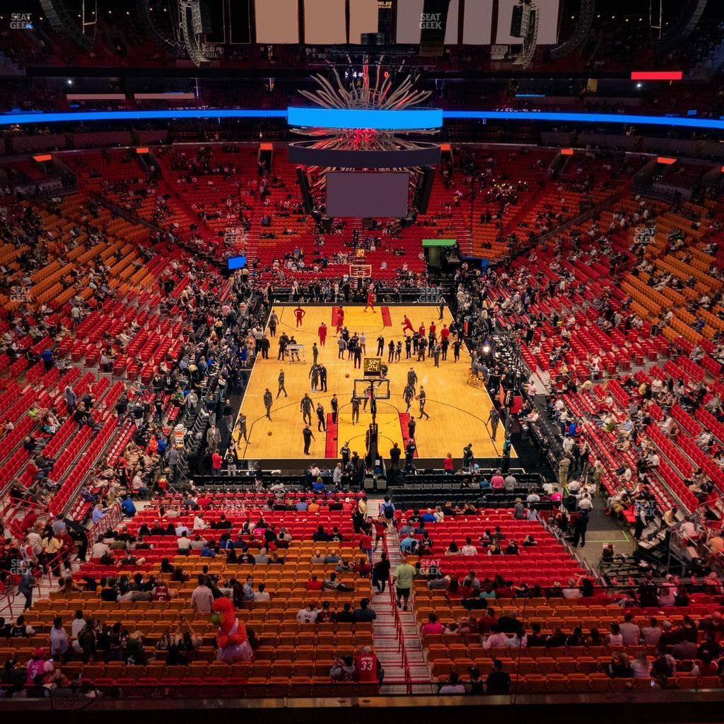 Kaseya Center - Section 301 Seat View