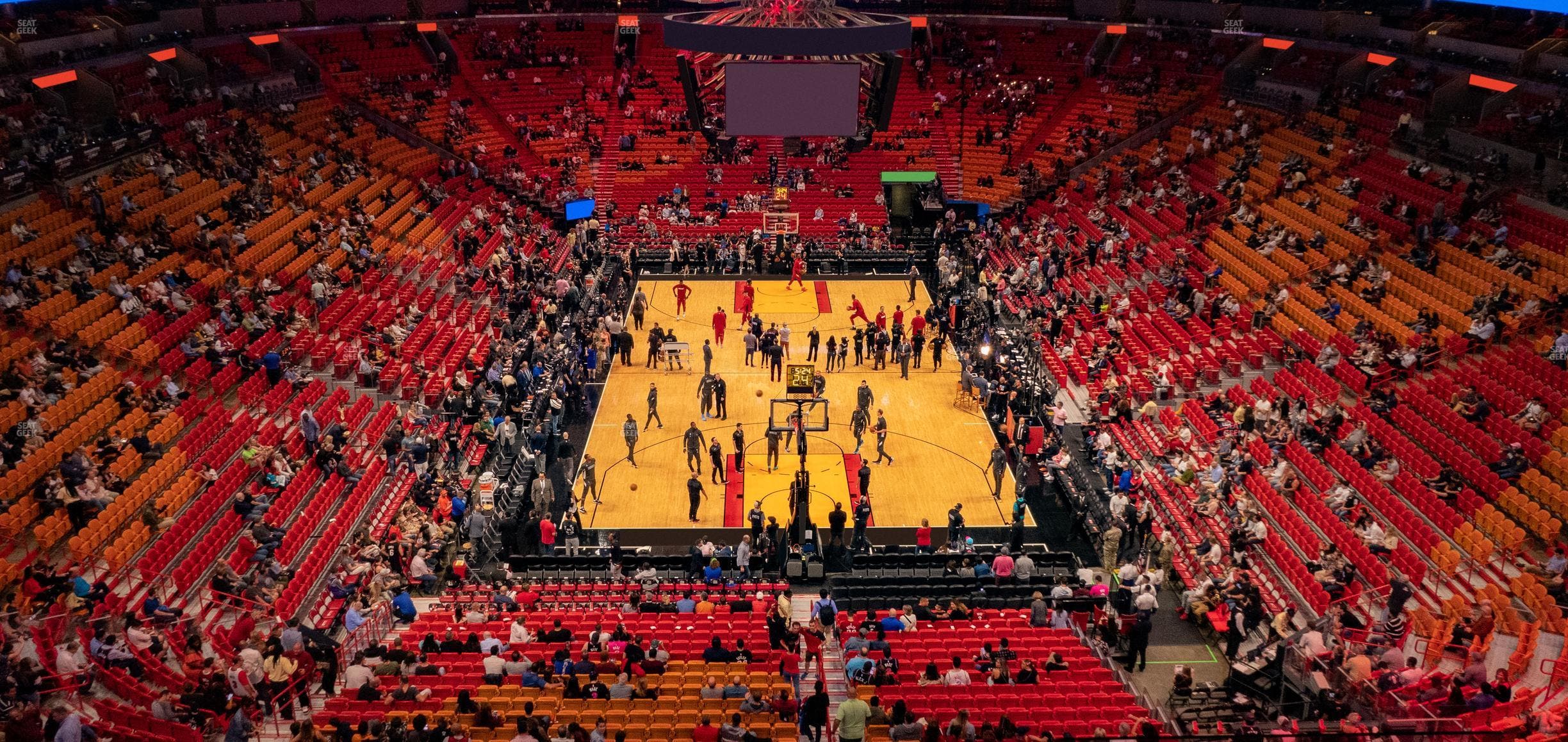 Kaseya Center - Section 301 Seat View