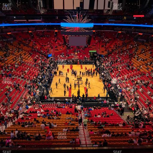 Kaseya Center - Section 301 Seat View