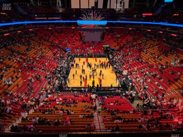 Kaseya Center - Section 301 Seat View