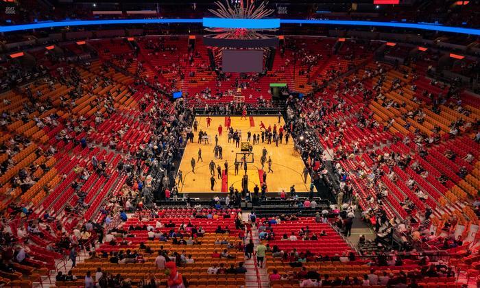 Kaseya Center - Section 301 Seat View