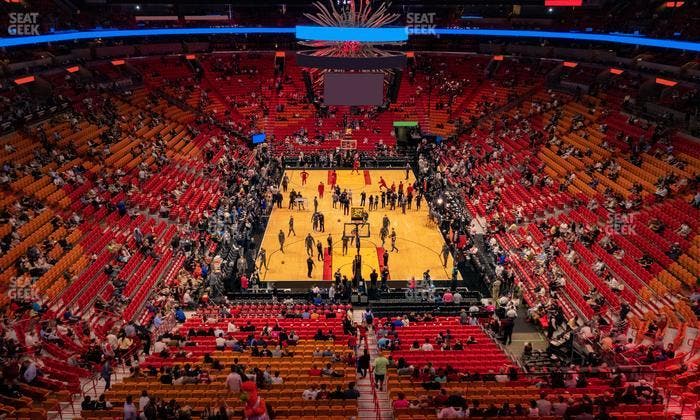 Kaseya Center - Section 301 Seat View