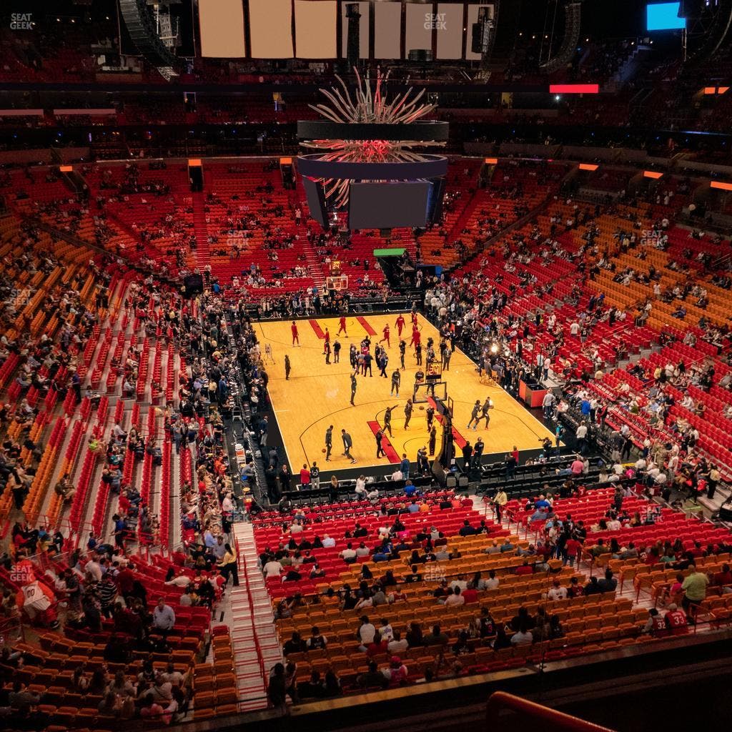 Kaseya Center - Section 302 Seat View