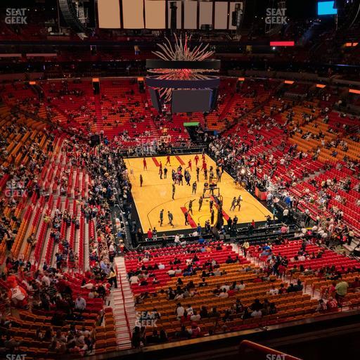 Kaseya Center - Section 302 Seat View