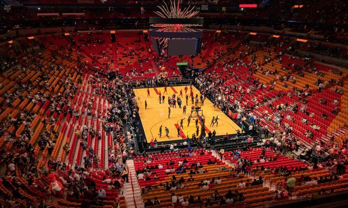 Kaseya Center - Section 302 Seat View