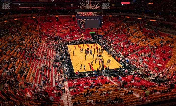 Kaseya Center - Section 302 Seat View