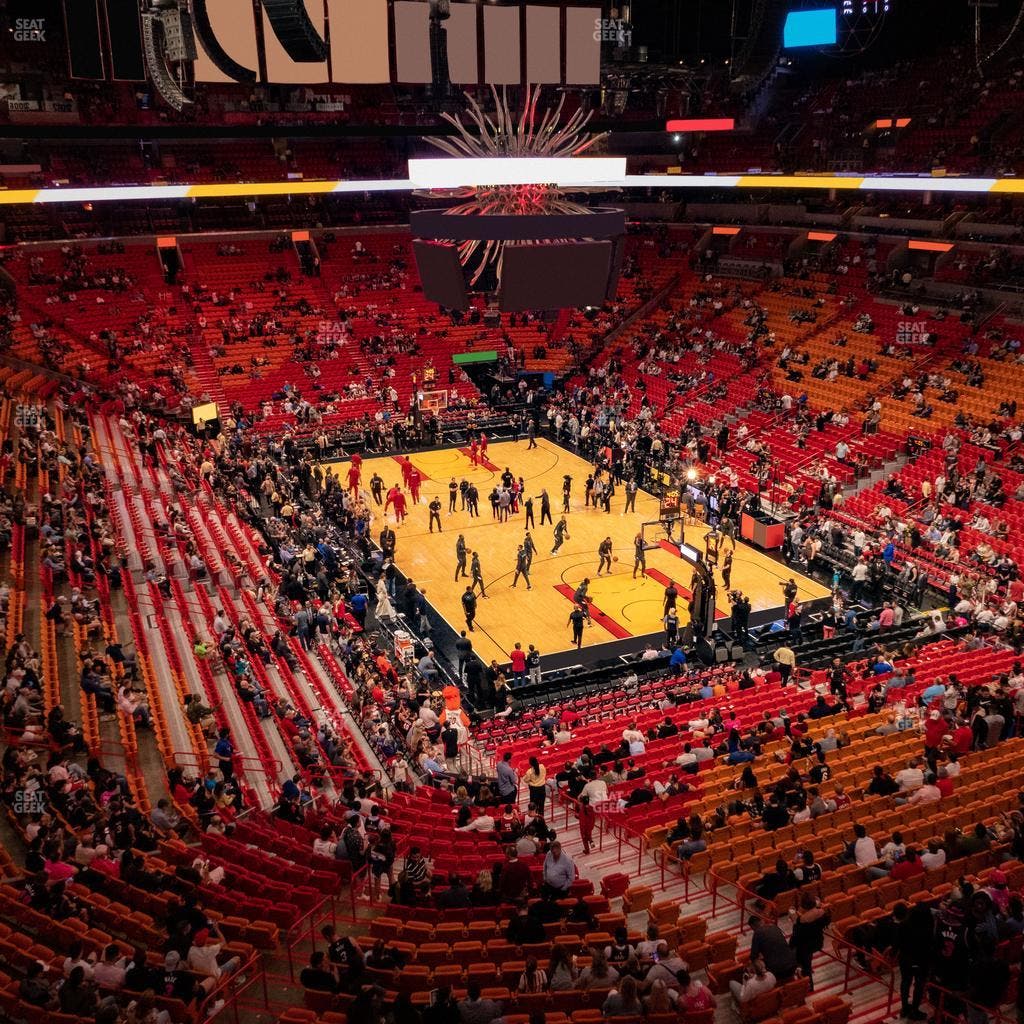 Kaseya Center - Section 303 Seat View