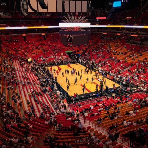 Kaseya Center - Section 303 Seat View