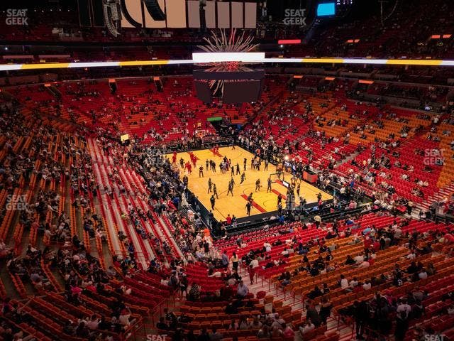 Kaseya Center - Section 303 Seat View