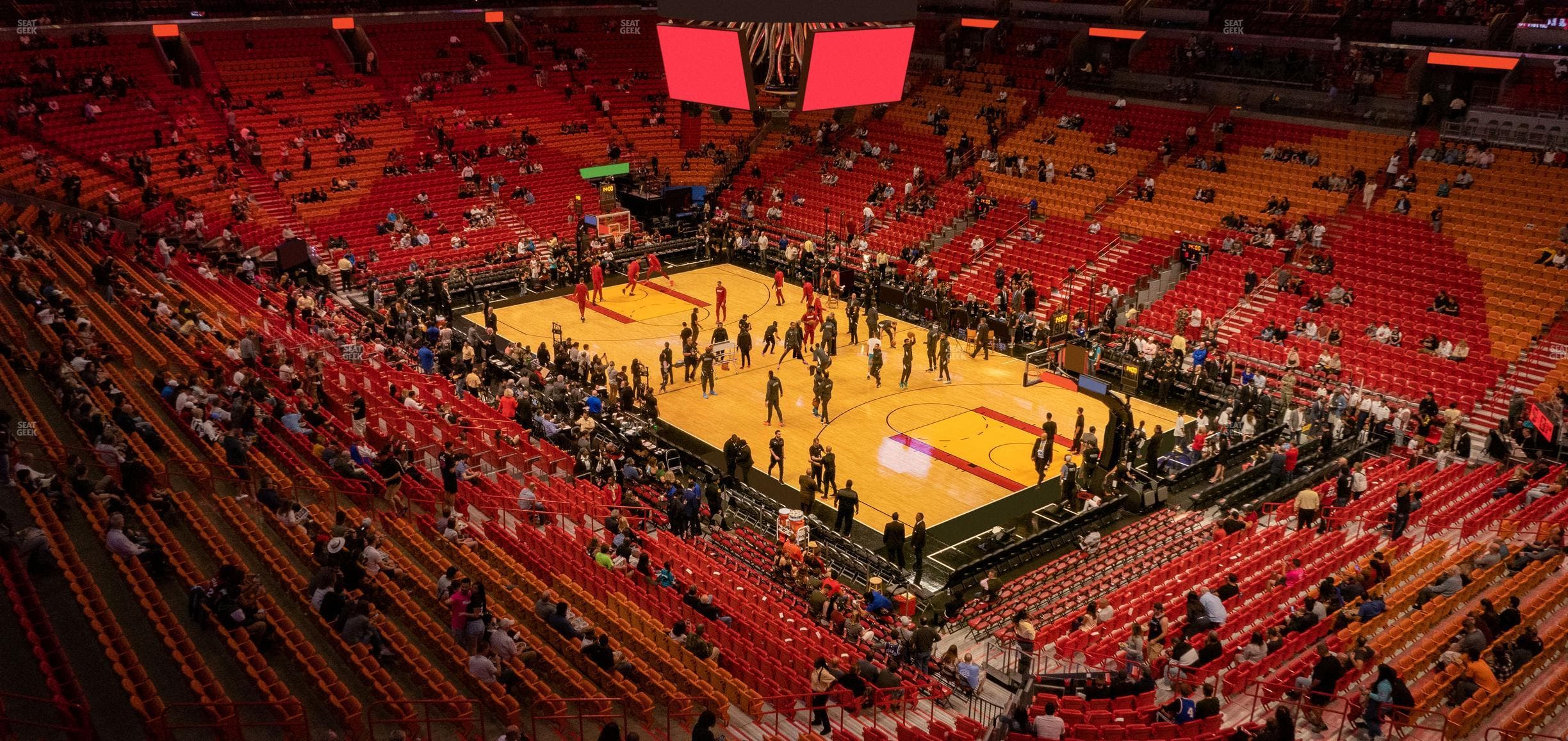 Kaseya Center - Section 304 Seat View