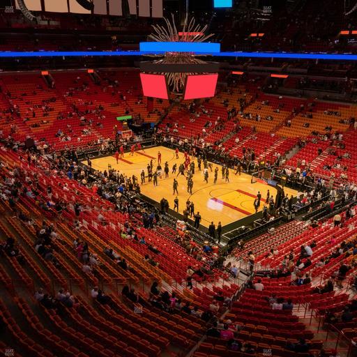 Kaseya Center - Section 304 Seat View