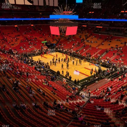 Kaseya Center - Section 304 Seat View