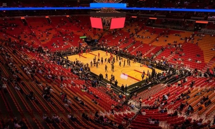 Kaseya Center - Section 304 Seat View