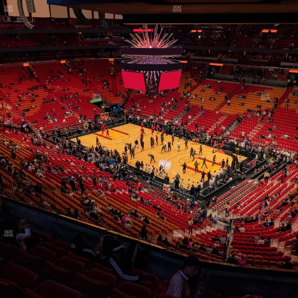Kaseya Center - Section 305 Seat View