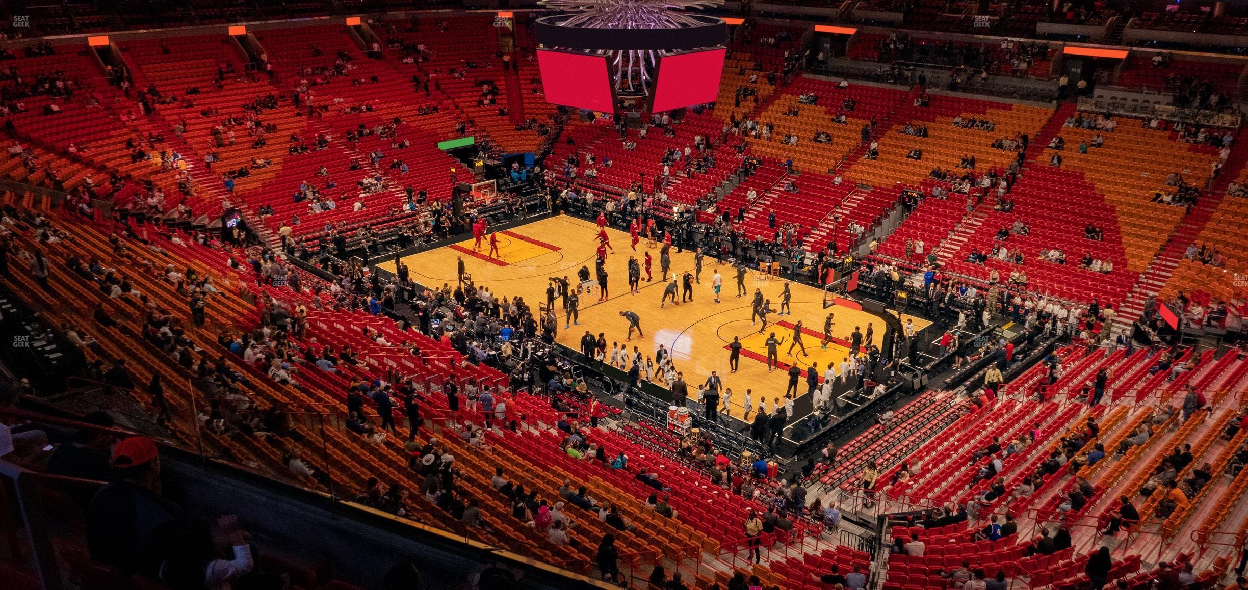 Kaseya Center - Section 305 Seat View