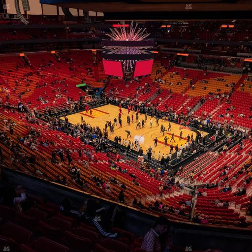 Kaseya Center - Section 305 Seat View