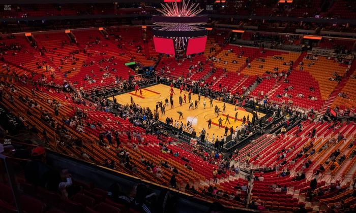 Kaseya Center - Section 305 Seat View