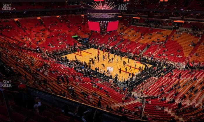 Kaseya Center - Section 305 Seat View