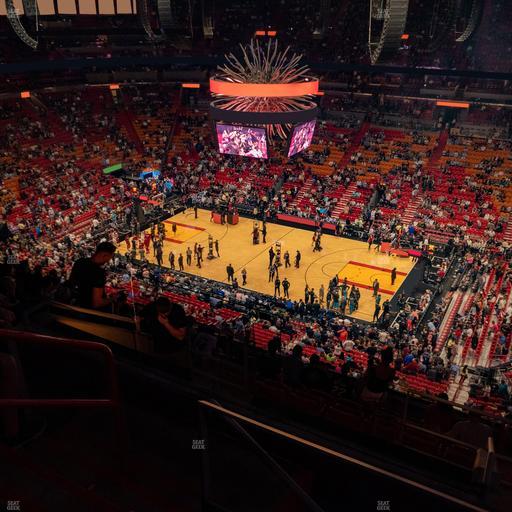 Kaseya Center - Section 306 Seat View