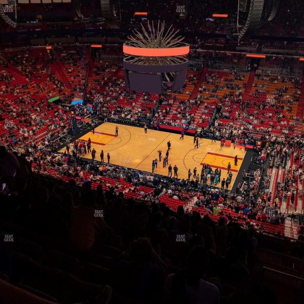 Kaseya Center - Section 307 Seat View