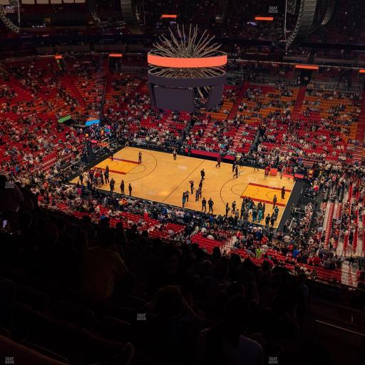 Kaseya Center - Section 307 Seat View