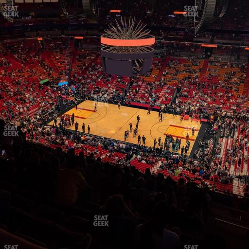 Kaseya Center - Section 307 Seat View