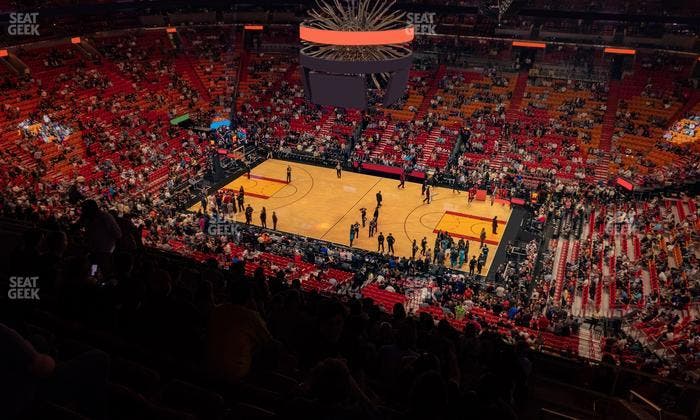 Kaseya Center - Section 307 Seat View