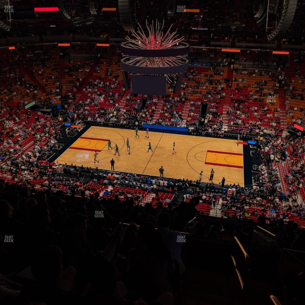 Kaseya Center - Section 308 Seat View