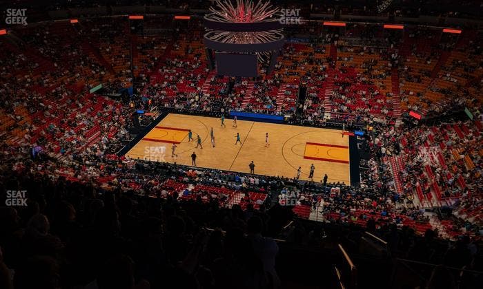 Kaseya Center - Section 308 Seat View