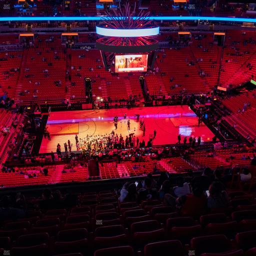 Kaseya Center - Section 309 Seat View