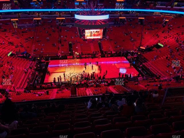 Kaseya Center - Section 309 Seat View