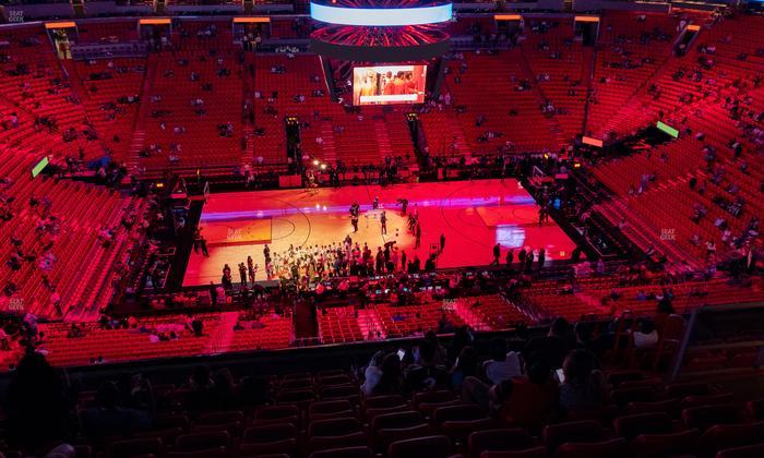 Kaseya Center - Section 309 Seat View