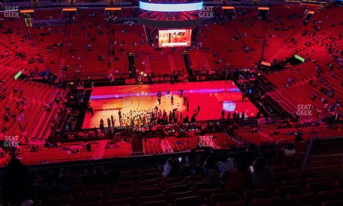 Kaseya Center - Section 309 Seat View