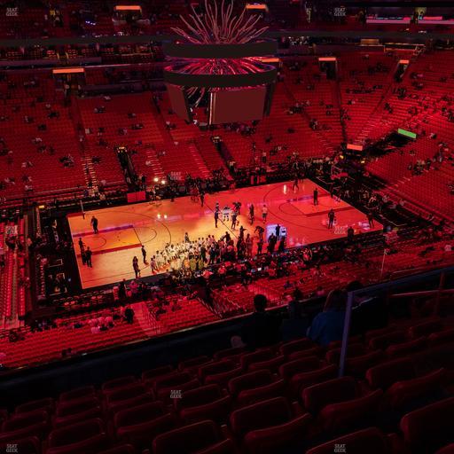 Kaseya Center - Section 310 Seat View