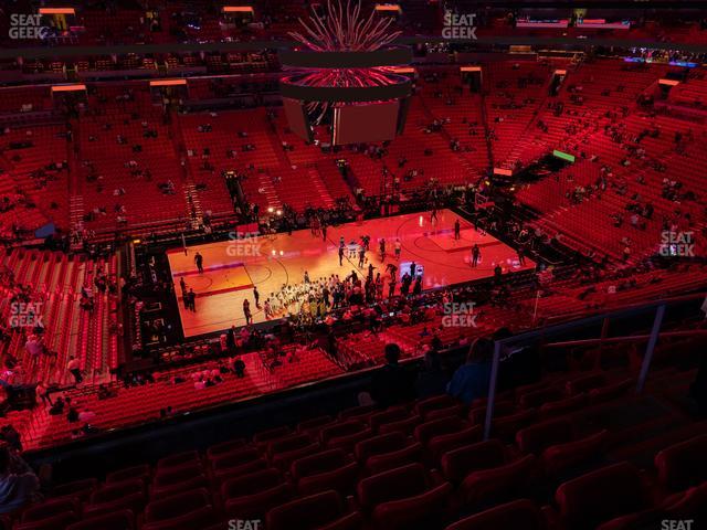 Kaseya Center - Section 310 Seat View