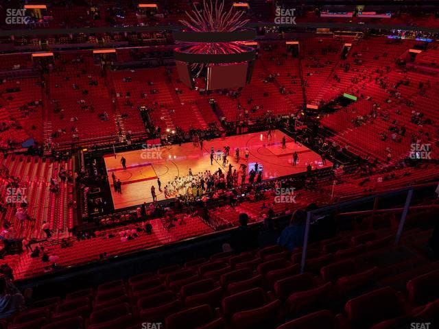 Kaseya Center - Section 310 Seat View