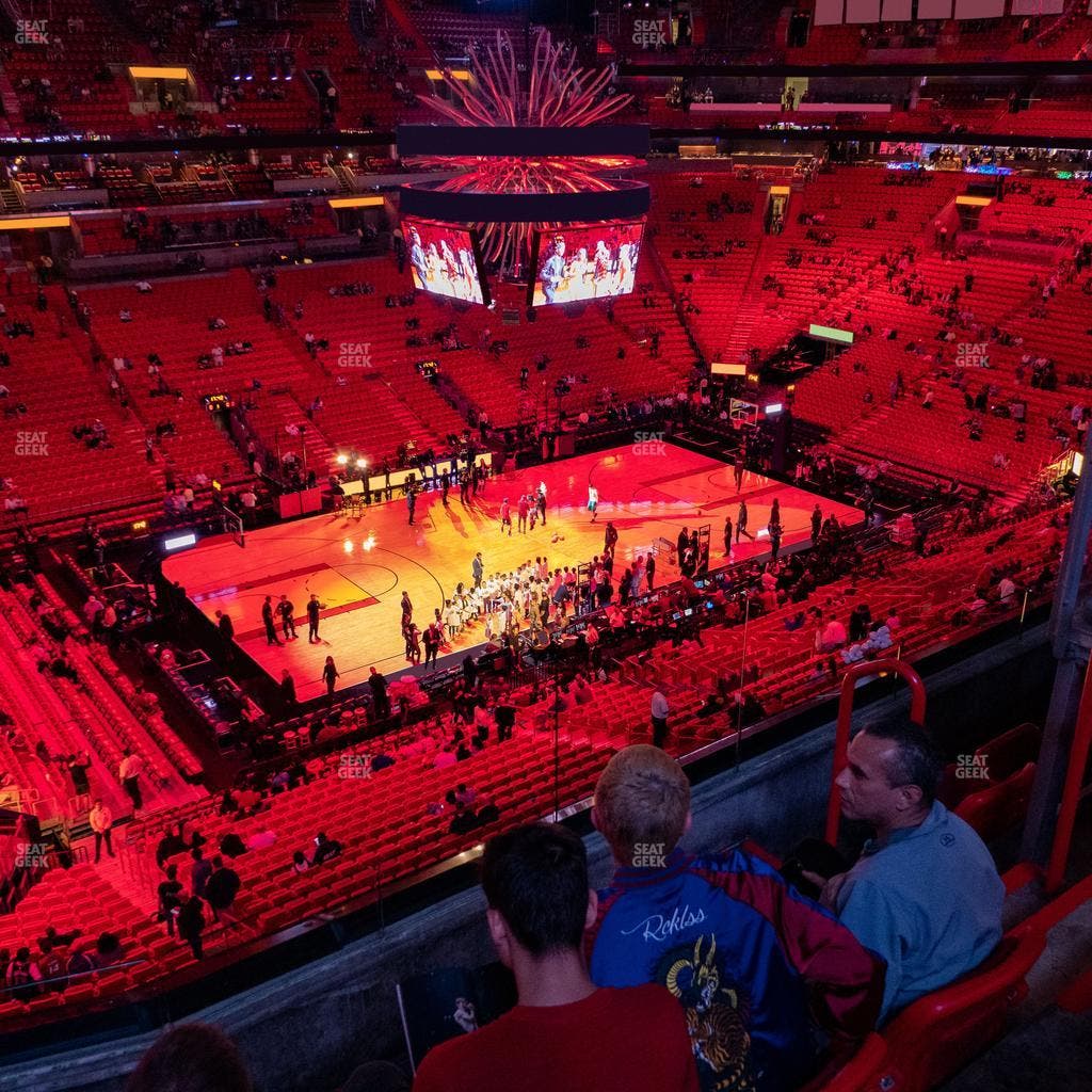 Kaseya Center - Section 311 Seat View