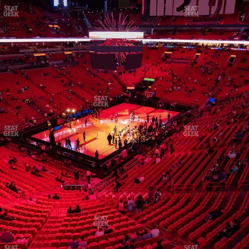 Kaseya Center - Section 313 Seat View