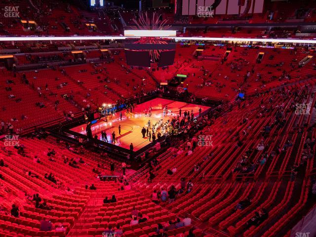 Kaseya Center - Section 313 Seat View