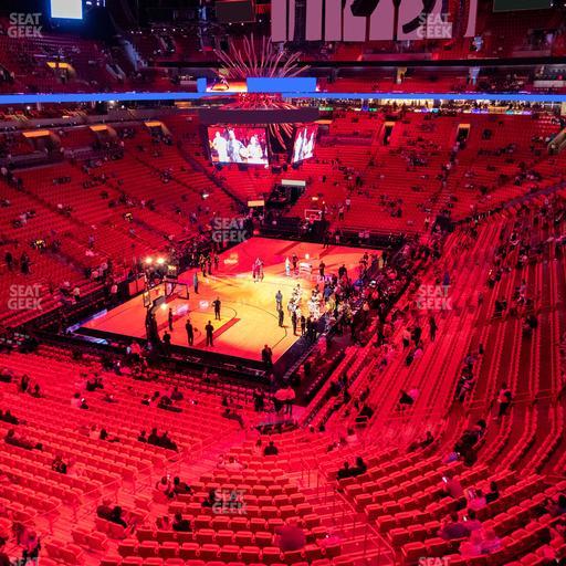 Kaseya Center - Section 314 Seat View