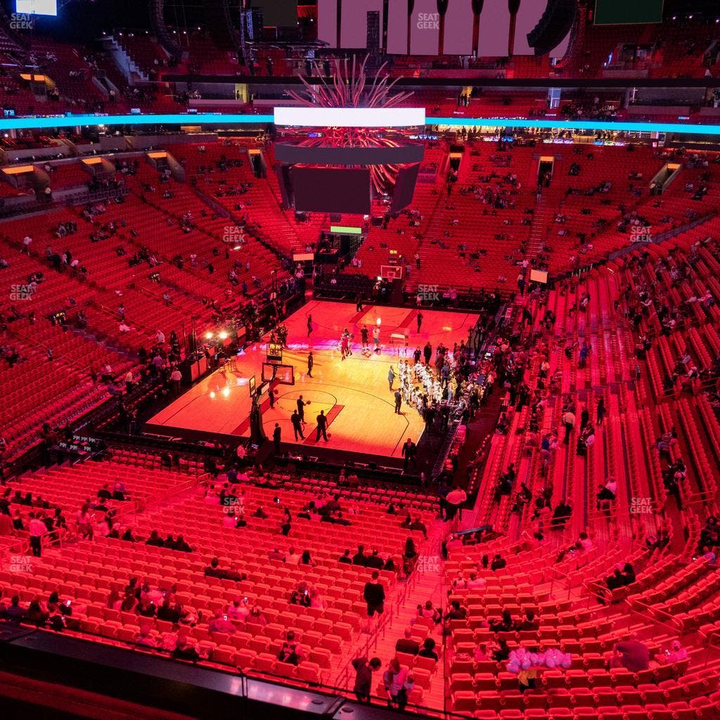 Kaseya Center - Section 315 Seat View