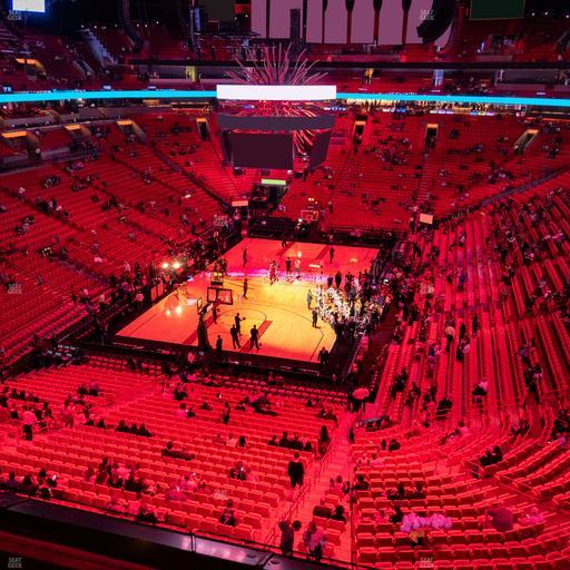 Kaseya Center - Section 315 Seat View